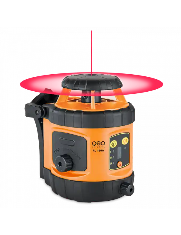 Laser rotatif FL 190A + cellule FR DIST 30 292193 - Geo Fennel