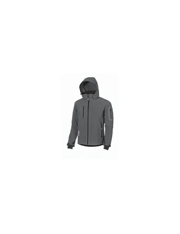 Veste Soft Shell Grey Meteorite METROPOLIS DW024GM - U-Power