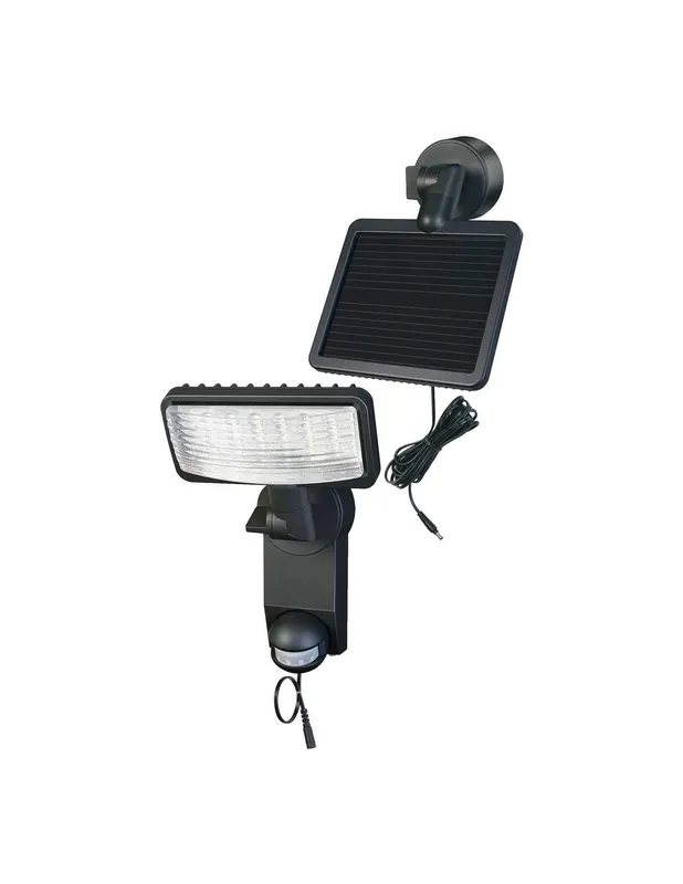 Lampe LED Solaire Premium avec détecteur de mouvements infrarouge IP44 12x0.5W 480 lumen