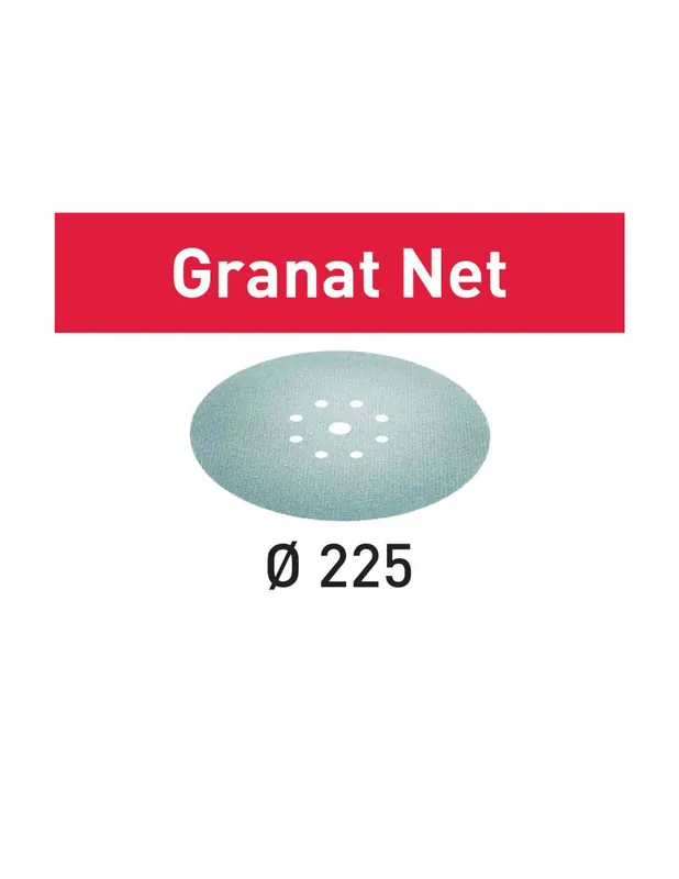 Abrasif maillé STF D225 P400 GR NET/25 Granat Net 201885 - Festool
