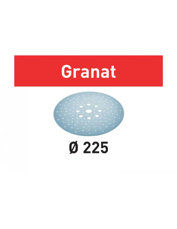 Abrasif STF D225/128 P320 GR/25 Granat 205664 - Festool