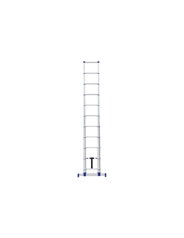 Echelle télescopique 4.10M 11 marches alu X-Tenso 2 00094832 - Tubesca
