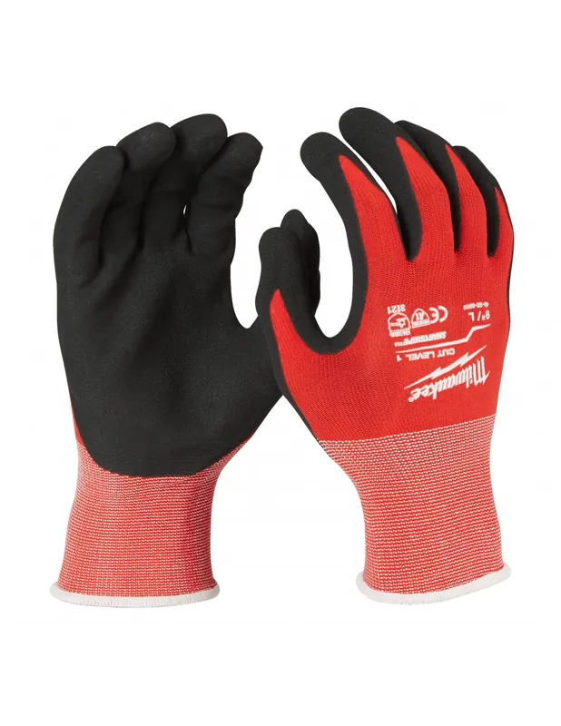 Gants anti coupe Niveau 1 Taille L/9 4932471417 - Milwaukee