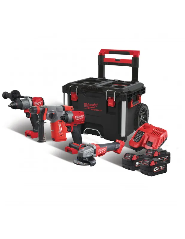 Pack 4 outils POWERPACK M18 FUEL + PACKOUT 4933471149 - Milwaukee