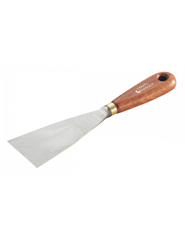 Couteau de Peintre anglais flexible Acier Bois 4 cm 478004 - L‘outil Parfait