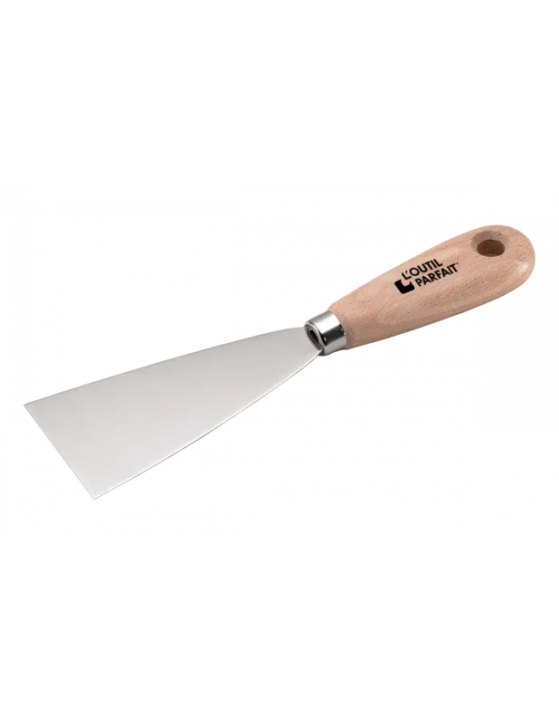 Couteau de Peintre Inox Bois 4 cm 510004 - L‘outil Parfait