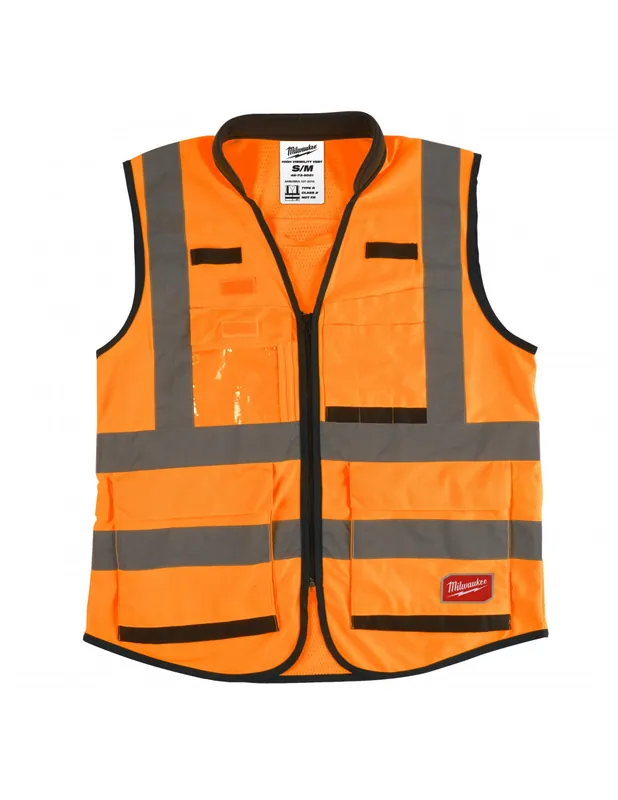 Gilet haute visibilité orange Premium XXL 4932471900 - Milwaukee