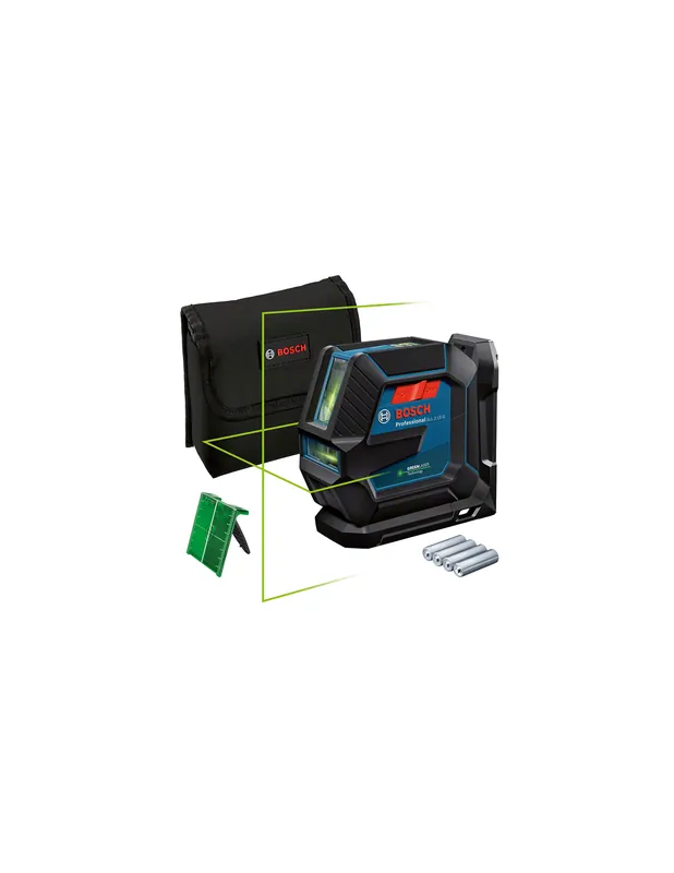 Laser lignes vert GLL 2-15 G + support LB 10 + trépied BT 150 0601063W01 - Bosch