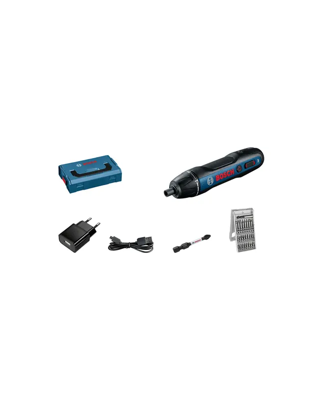 Visseuse 3.6V Bosch GO 2.0 + 25 accessoires Mini L-Boxx 06019H2101 - Bosch