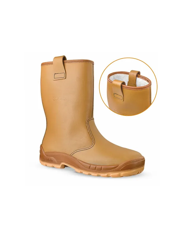 Botte de sécurité en cuir fourrée molleton S3 CI SRC JALARTIC SAS 00J0257 - Jallatte