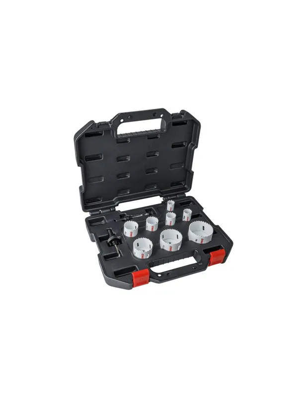 Coffret trépan bimétal 22-25-29-35-40-51-60-67 42800 - Erko