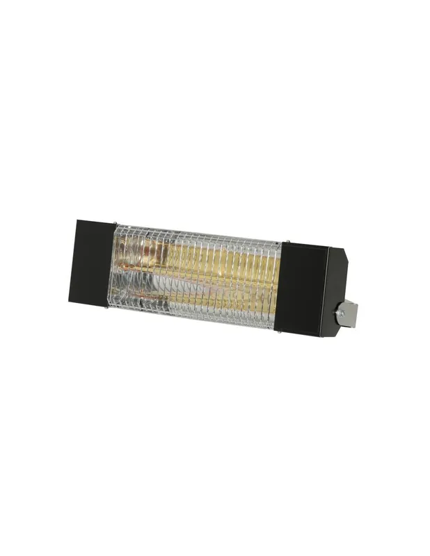 Chauffage radiant Infrarouge électrique 1500W époxy noir IRC1500CN - Sovelor