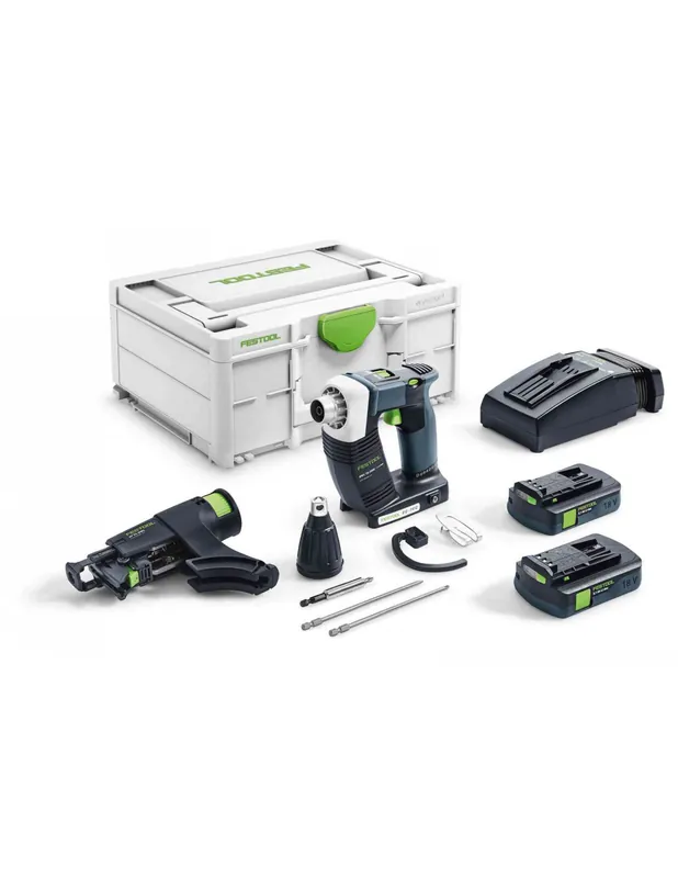 Visseuse plaquiste DURADRIVE DWC 18-2500 C 3,1-Plus 576500 - Festool