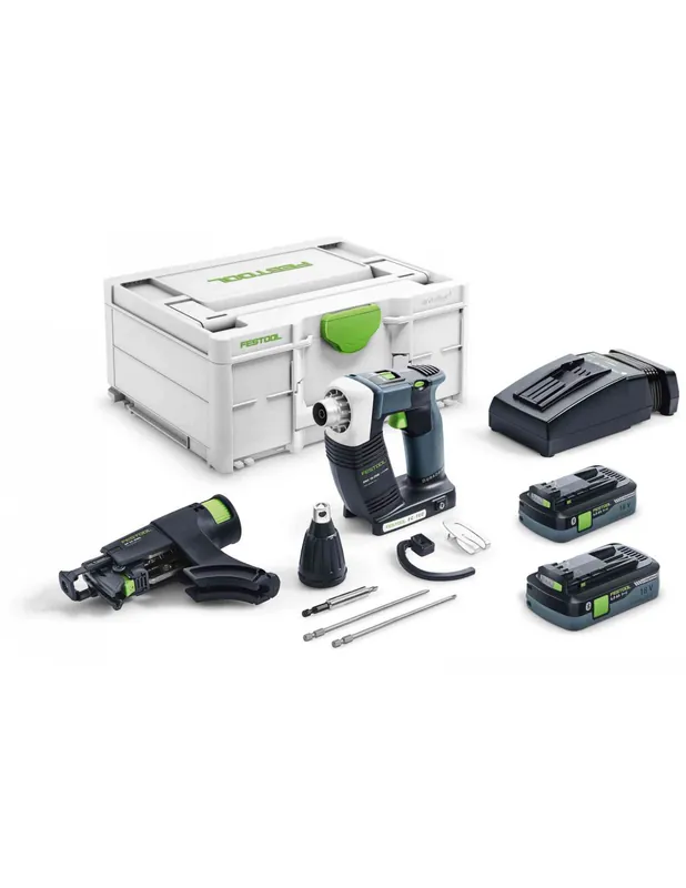 Visseuse plaquiste DURADRIVE DWC 18-2500 HPC 4,0 I-Plus 576498 - Festool