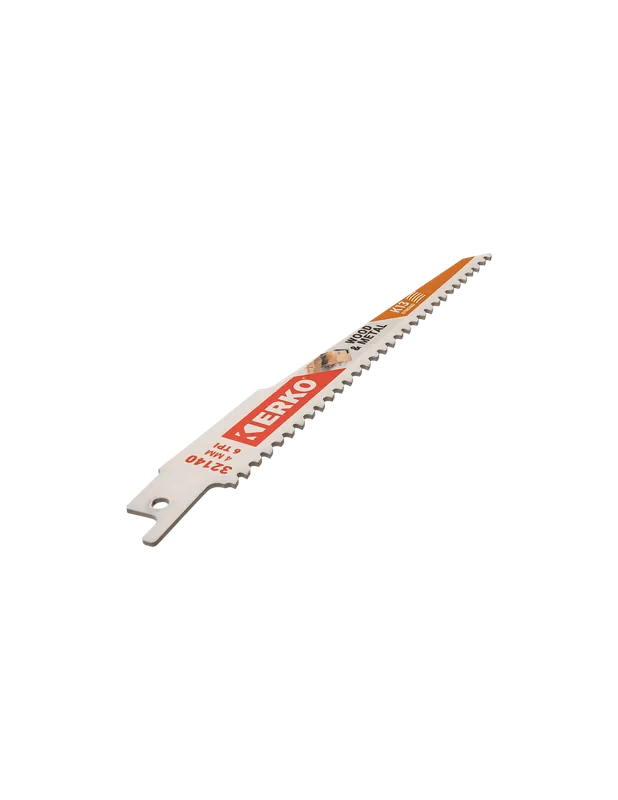Lame scie sabre bois 150X19X1.3 6T K13 (étui de 5) 32140 - Erko