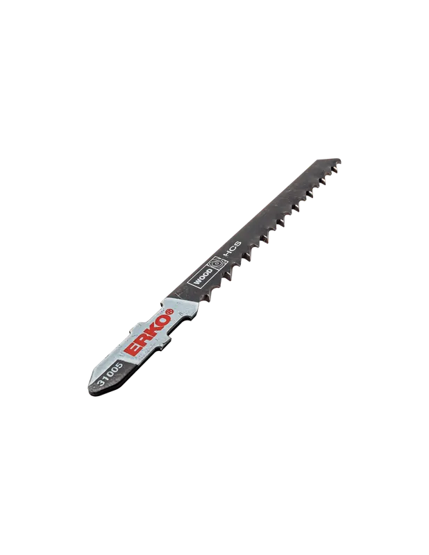 Lame scie sauteuse bois 75 mm 6T (étui de 5) 31005 - Erko