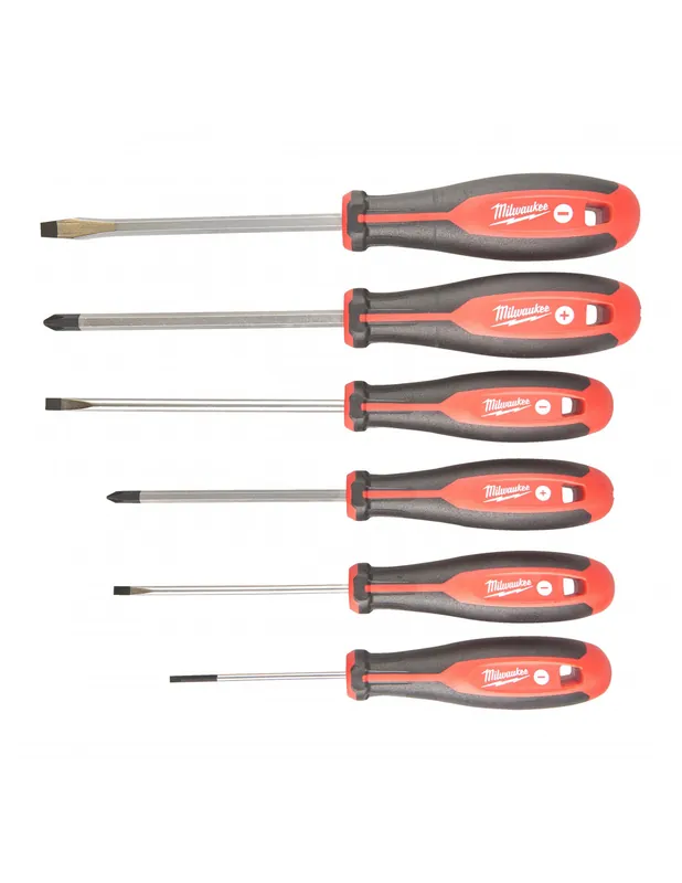 Pack 6 tournevis Trilobe PH SL 4932471807 - Milwaukee