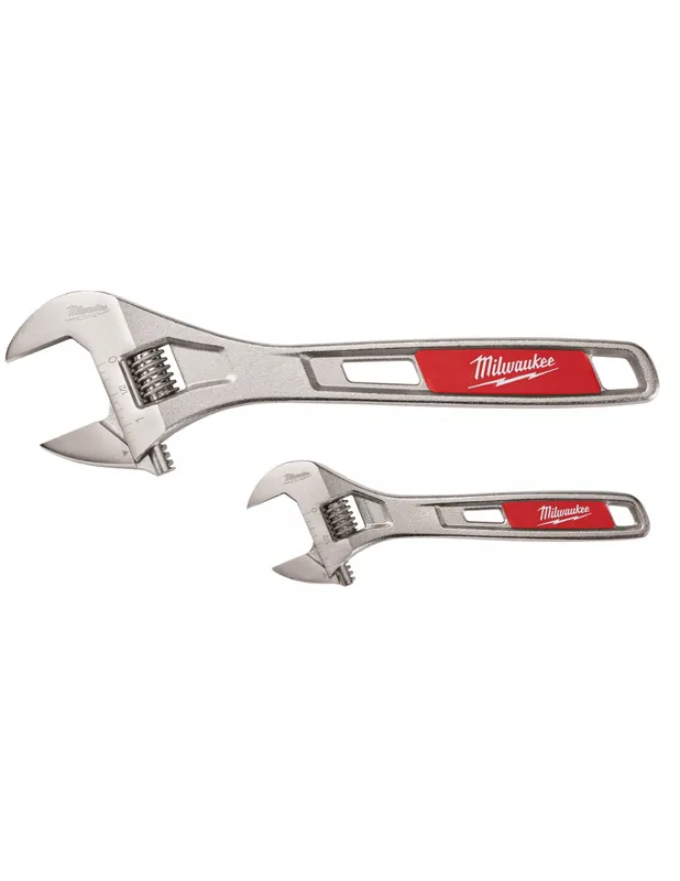 Pack 2 Clé à molette 150 + 200 mm 48227400 - Milwaukee