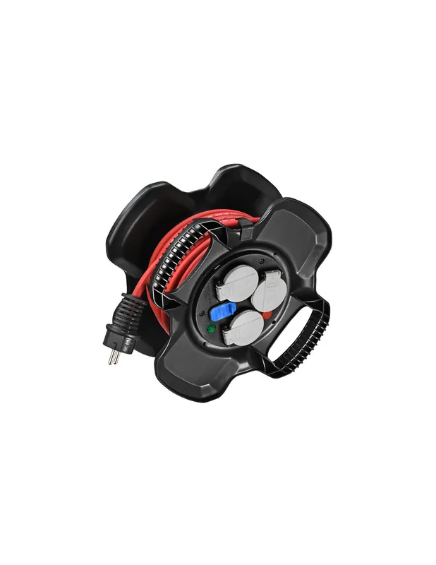 Enrouleur électrique compact X-GUM 3 prises 10m H07RN-F 3G1,5 1169761100 - Brennensthul