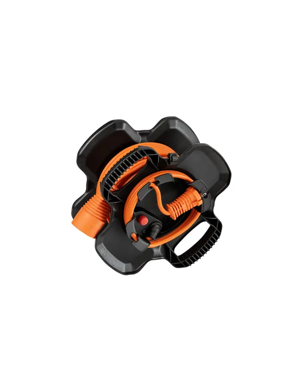 Enrouleur électrique compact X-GUM + rallonge électrique 18,50+1,50m de câble H05VV-F 2x1,5 1169751200 - Brennensthul