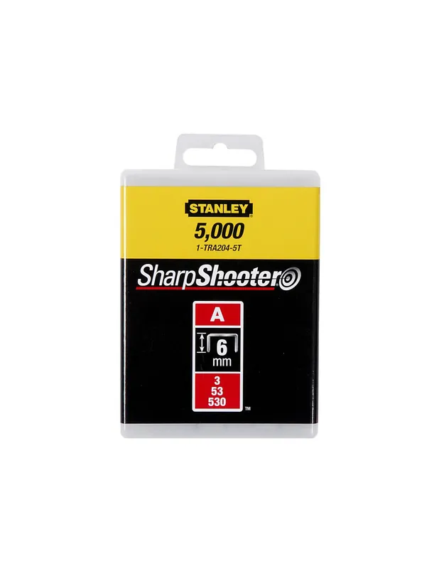 Agrafes 10 mm 3/8 Type A (x5000) 1-TRA206-5T - Stanley