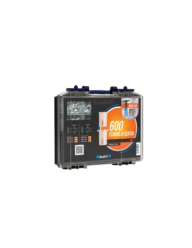 Coffret de 600 Écrous à sertir COF360 - Scell-it