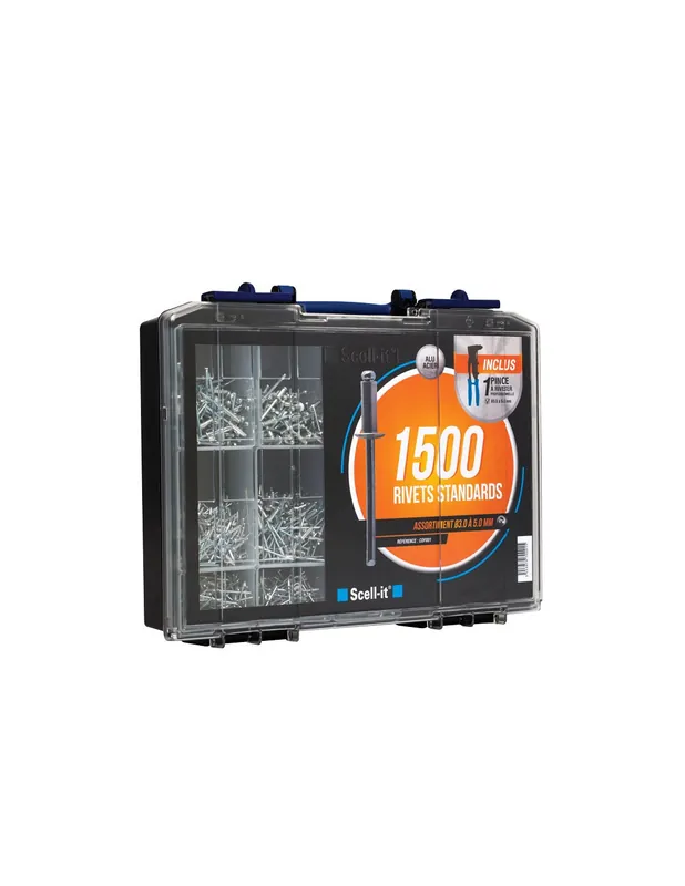 Coffret de 1500 Rivets standard COF001 - Scell-it