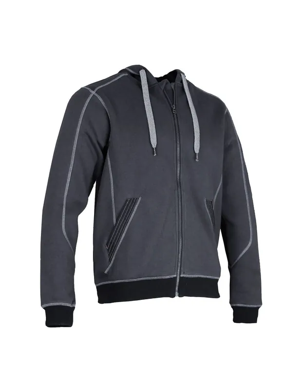 Sweat à capuche zippé 8048 CHARPENTE - LMA