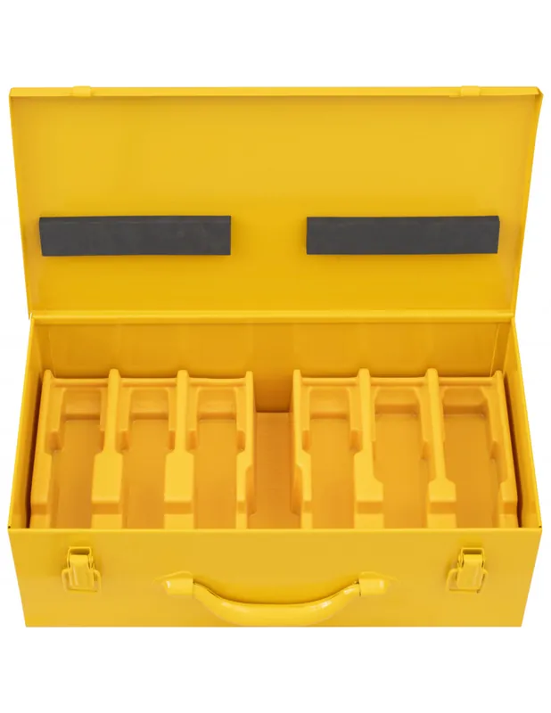 Coffret métallique de rangement pour 6 mâchoires à sertir 570295 R - REMS
