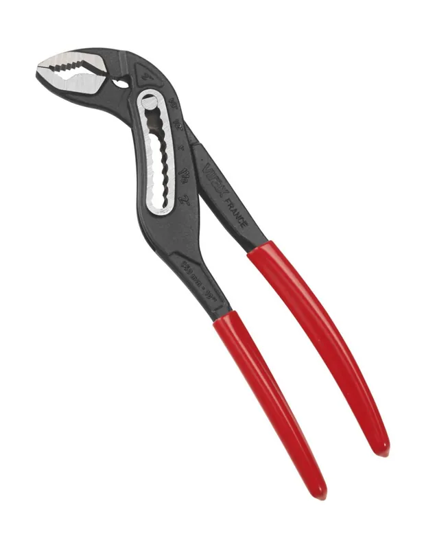 Pince multiprise gainée 250 mm ouverture extra-large 018218 - Virax