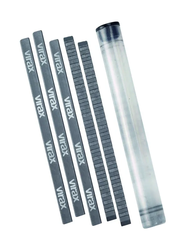 5 mines de rechange noires pour crayon de chantier 262712 - Virax