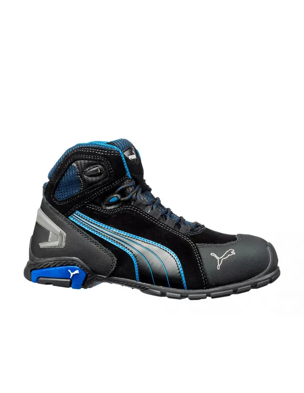 Chaussure de sécurité haute Rio BLACK MID S3 SRC 632250 - Puma Safety