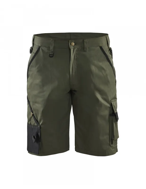 Short de travail paysagiste Vert armée 146418354600 - Blaklader