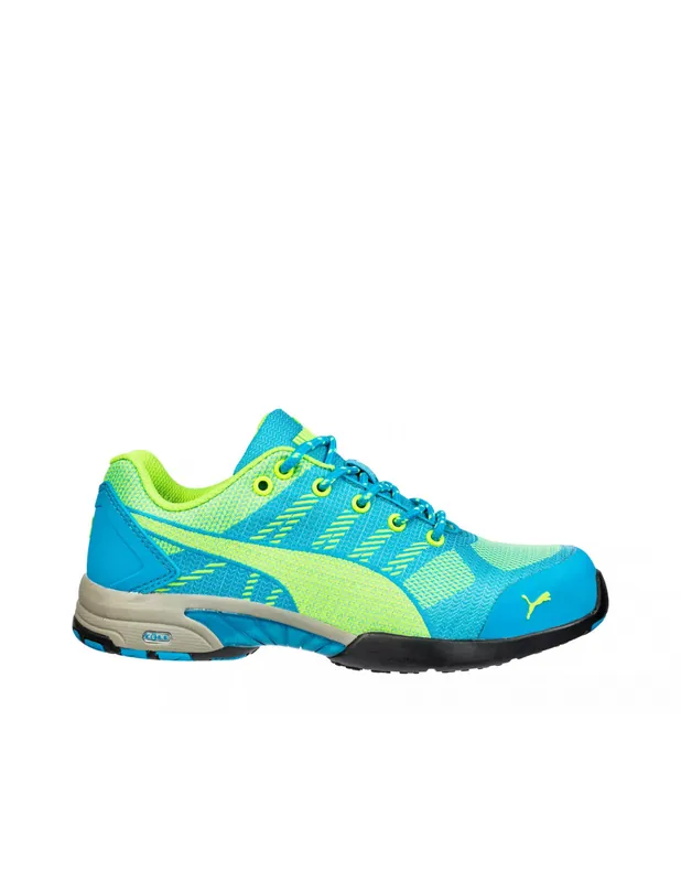 Chaussure de sécurité Celerity Knit BLUE LOW WNS S1P HRO SRC 642900 - Puma Safety