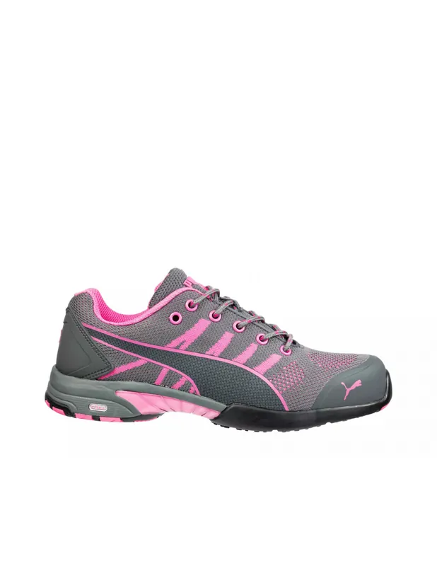 Chaussure de sécurité Celerity Knit PINK LOW WNS S1 HRO SRC 642910 - Puma Safety