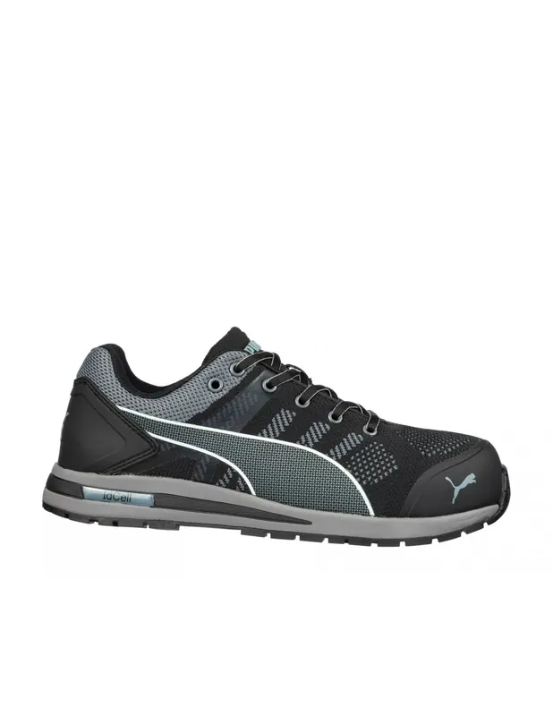 Chaussure de sécurité Elevate Knit BLACK LOW S1P ESD HRO SRC 643160 - Puma Safety