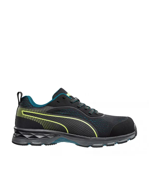 Chaussure de sécurité FUSE KNIT BLACK WNS LOW S1P ESD HRO SRC 643930 - Puma Safety