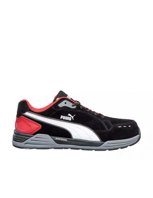 Chaussure de sécurité AIRTWIST BLK/RED LOW S3 ESD HRO SRC 644630 - Puma Safety