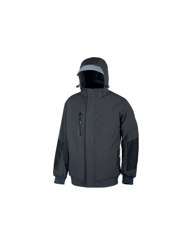Veste Soft Shell BLAZE Gris Meteorite PE113GM - U-Power