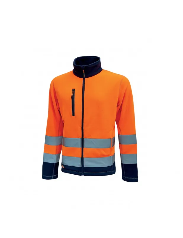 Veste polaireBOING Orange Fluo HL207OF - U-Power
