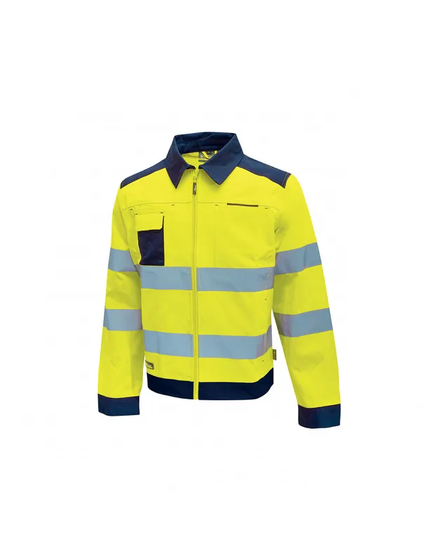 Veste haute visibilité GLARE Jaune Fluo HL151YF - U-Power