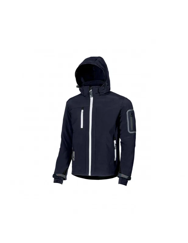 Veste Soft Shell METROPOLIS Bleu nuit DW024DB - U-Power