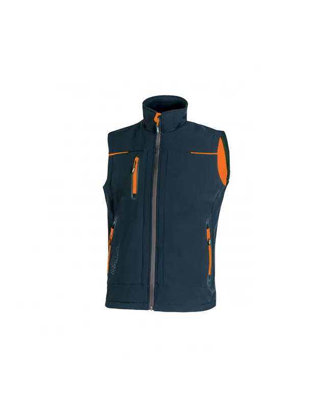 Gilet Softshell UNIVERSE Bleu nuit FU188DB - U-Power