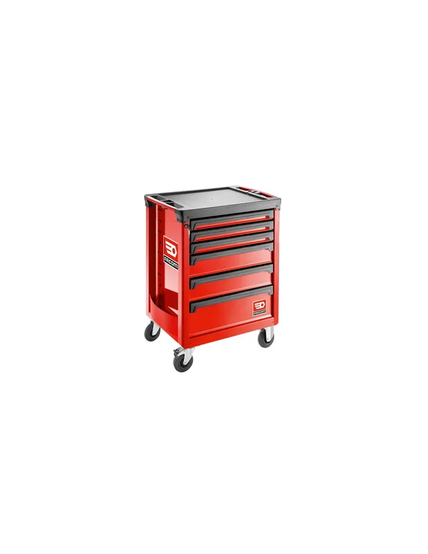 Servante ROLL 6 tiroirs rouge ROLL.6M3A - Facom