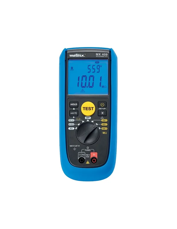 Contrôleur d‘isolement Mégohmmètre 1000V MX0409 - Metrix
