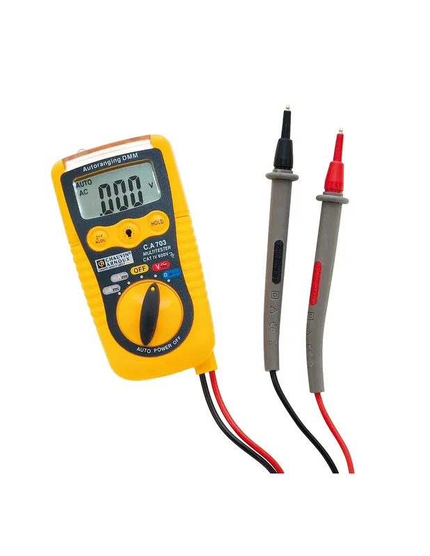 Multimètre numérique de poche 2000 points CA 703 Pocket DMM P01191740Z - Chauvin Arnoux