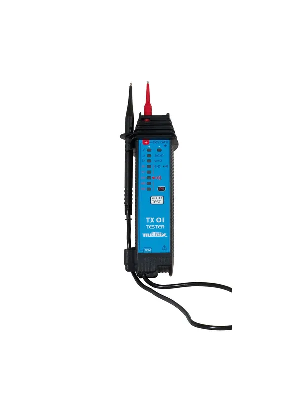 Testeur de tension et de continuité à LED TX0001-Z TX0001Z - Metrix