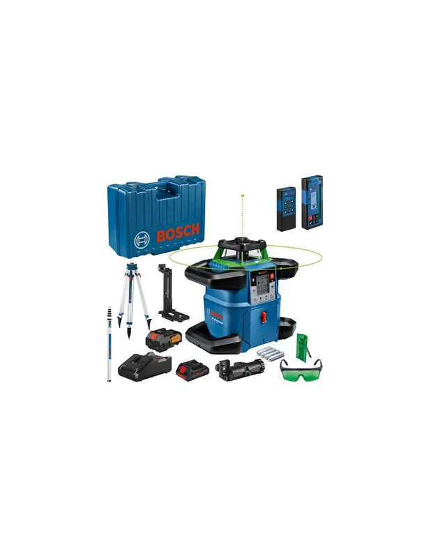 Laser Rotatif GRL 650 CVHG + Trépied BT 170 HD + Pige 06159940PR - Bosch