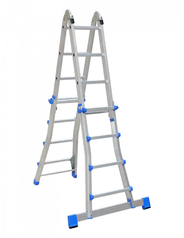 Echelle téléscopique MULTISCOPIC 4x4 marches 4.63M 00094319 - Tubesca