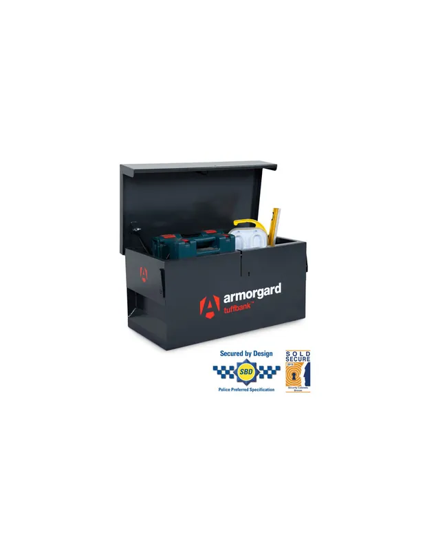 Coffre de chantier TuffBank 950x505x460 TB1 - Armorgard